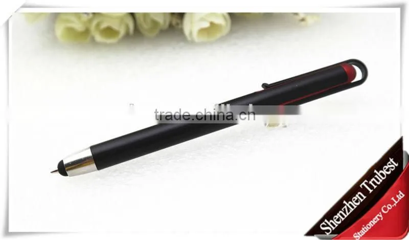 plastic ballpoint pen , plastic touch pen , ballpoint pen with stylus