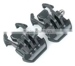 2PCS Helmet Mount Base Quick-Release Adapter Buckle for GoPro Hero 4/3+/3