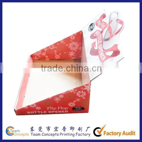 Decorative Corrugated Counter Display Box