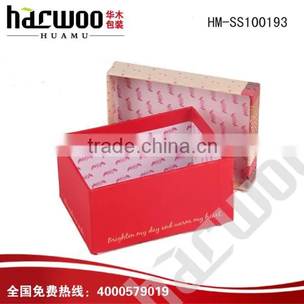 High quality cardboard gift box, unique cardboard box packaging