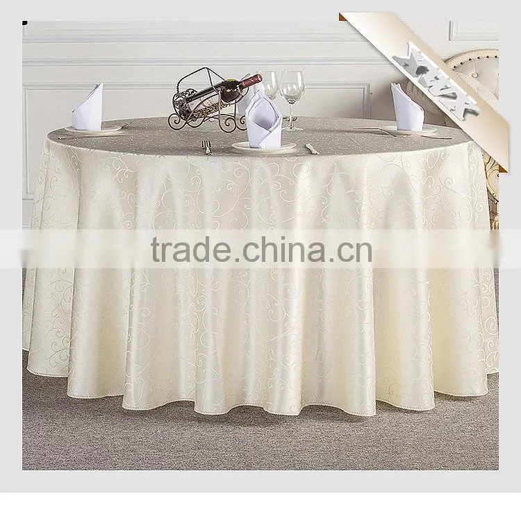 TC-40 Cheap White Table Cloth Fabric