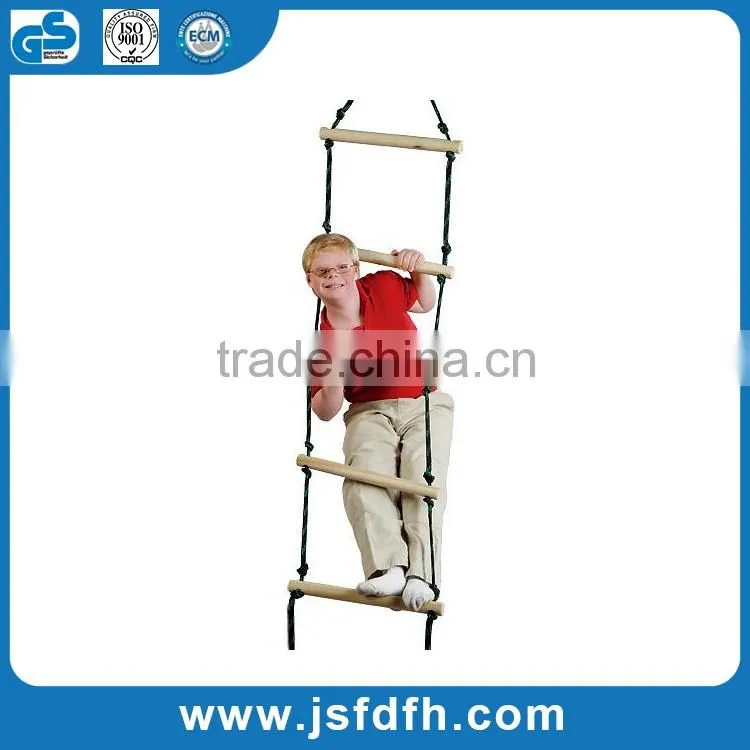 Direct manufacturer of rope climbing ladder and wooden ladder with cheap price