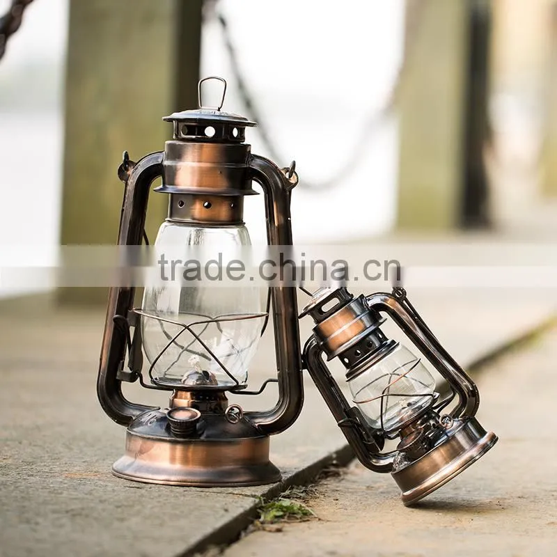 215GT retro nostalgia kerosene bronze lantern Home Furnishing outdoor camping supplies