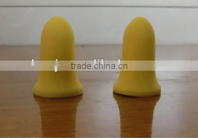 2016 New Designed PU foam ear plugs high quality foam ear plugs bell shaped safety earplugs