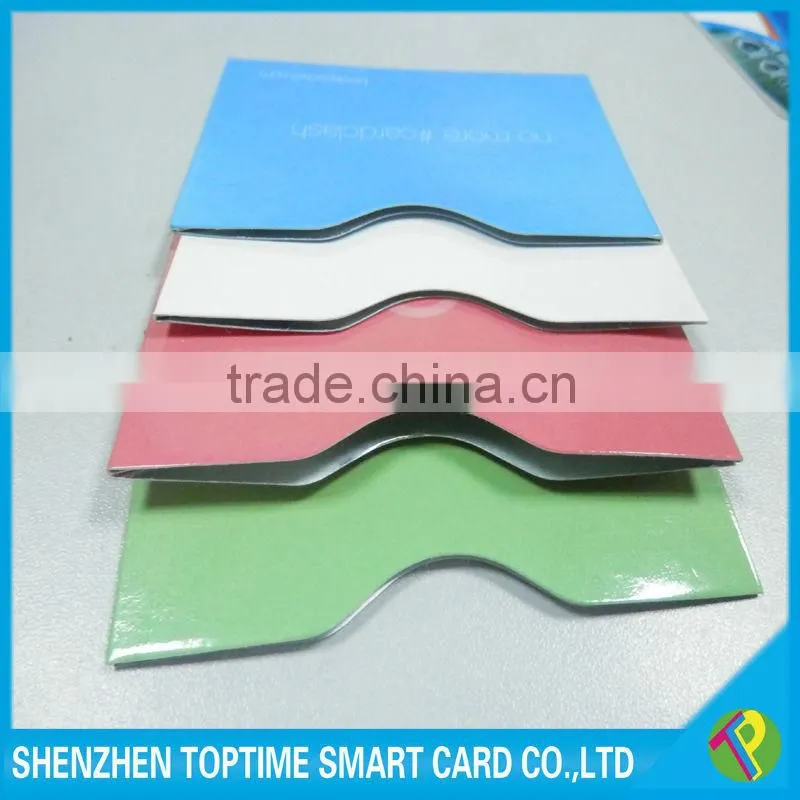 printed pvc plastic card holder for membership card