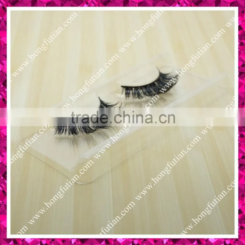 New styles private packaging soft 100% real 3d mink fur false eyelash