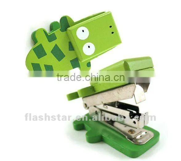 Cartoon mini wood stapler/book sewer/ stitcher