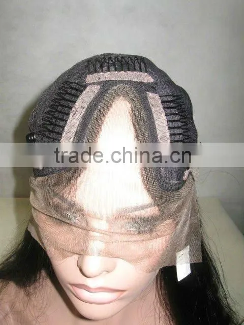 wholesale Hot sell human hair U shaped lace wig,special glueless cap,U part lace front wig