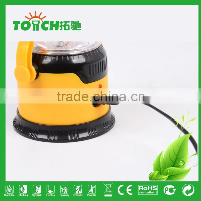 Top quality super bright Solar lantern caming light orange color Lantern Lights LED Lantern Rechargeable Light Camping Lamp