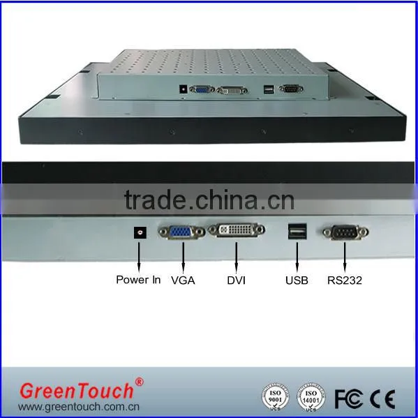 22Inch All In One Industrial Open Frame Wireless IR Multi LCD Touch Monitor