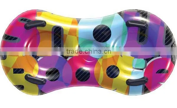 two person Inflatable snow tube