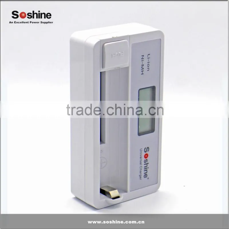 Soshine SC-S7 LCD multi-function charger for Li-ion Ni-MH and LiMn battery charger