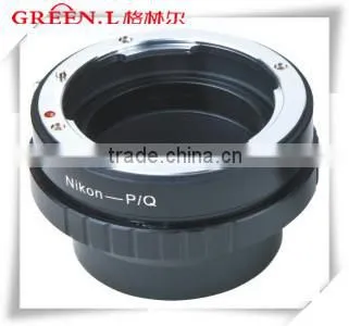 Camera bayonet lens adapter ring NK to PQ