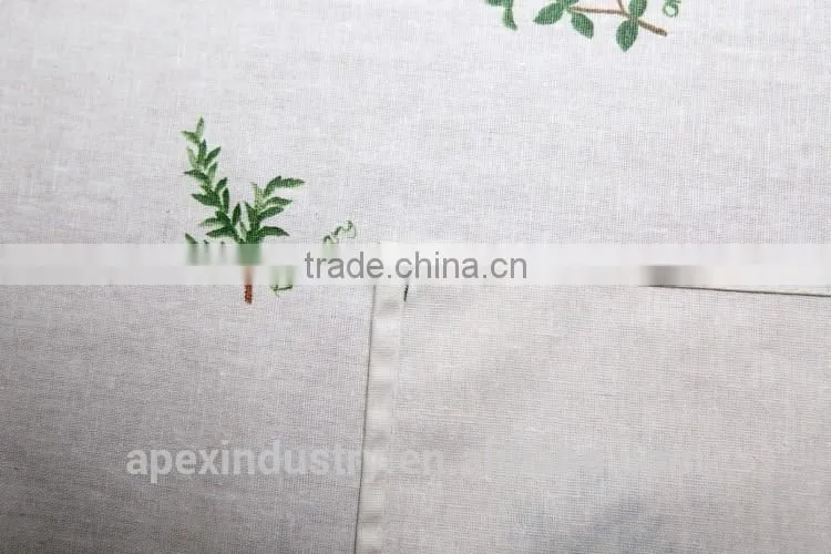 printing waterproof cheap table cloth factory
