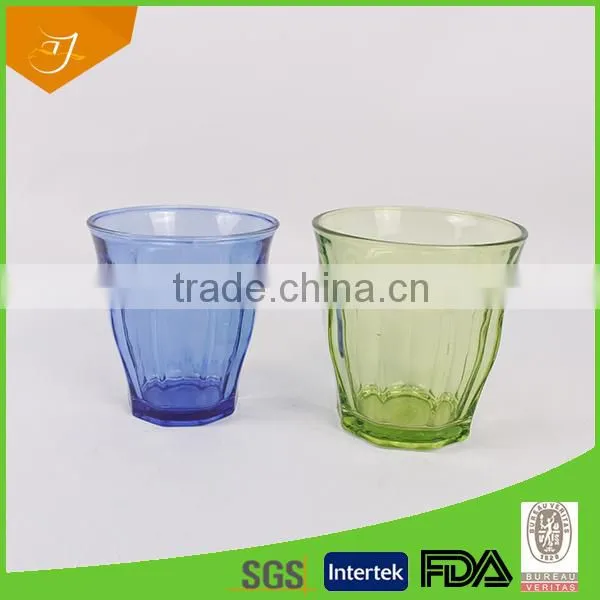 Colored Glass Cups With Customized logos