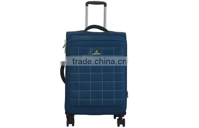 high quality fashion wheeled Oxford nylon luggage bag luggage factory cheap price