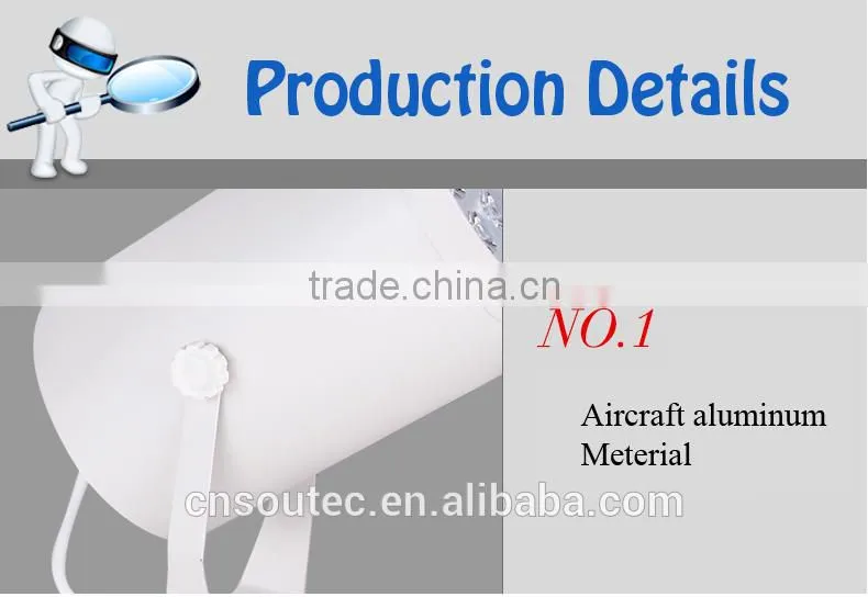 7W high power track light led high brightness led track light fixture aluminum alloy lamp body material track light