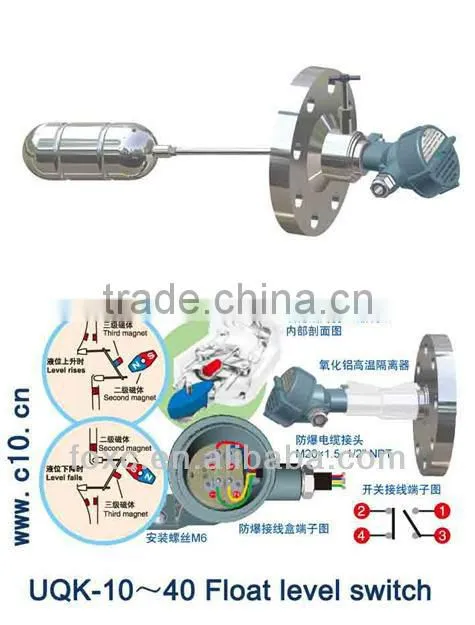 UQK10 water level sensor switch for measurement tool