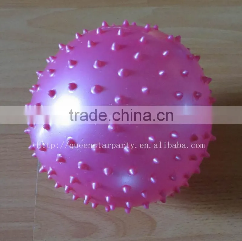 spiky massage ball pvc-plastic inflatable toy balls fitness ball