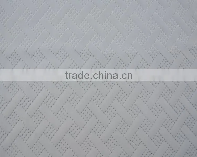 Jiufan Textile Knitted Fabric P/D Scuba Punched Scuba 100% Poly Fabric Supplier in Shaoxing
