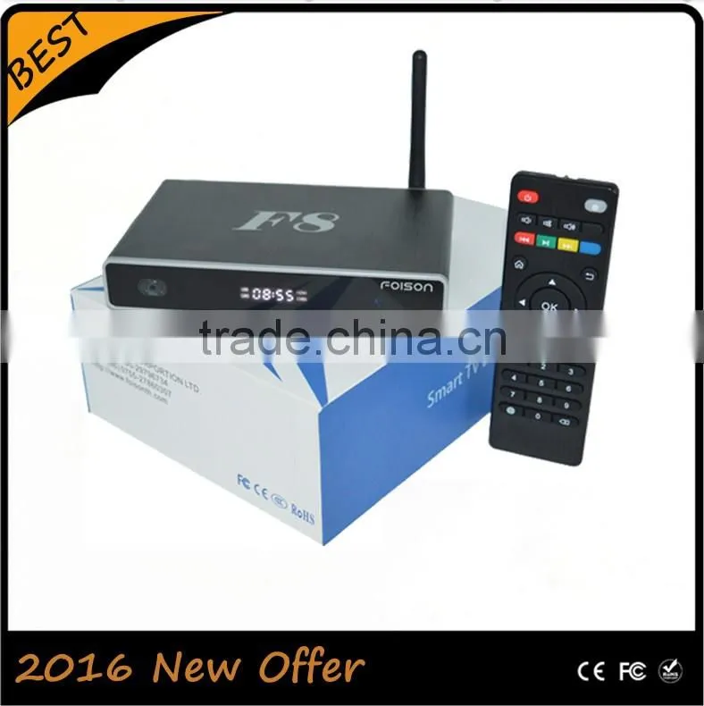 2016 new design Streaming Box and satellite tv box with customized 2000+ iptv channels