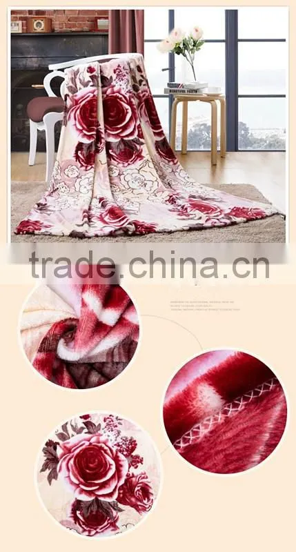 customized 100% polyester leopard printed soft coral velvet fleece blanket