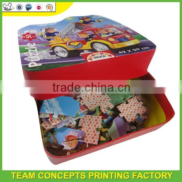 2017 new paper kids cardboard jigsaw puzzle