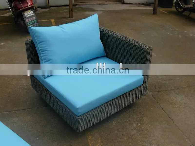 YHA089 HALF ROUND RATTAN SOFA SET
