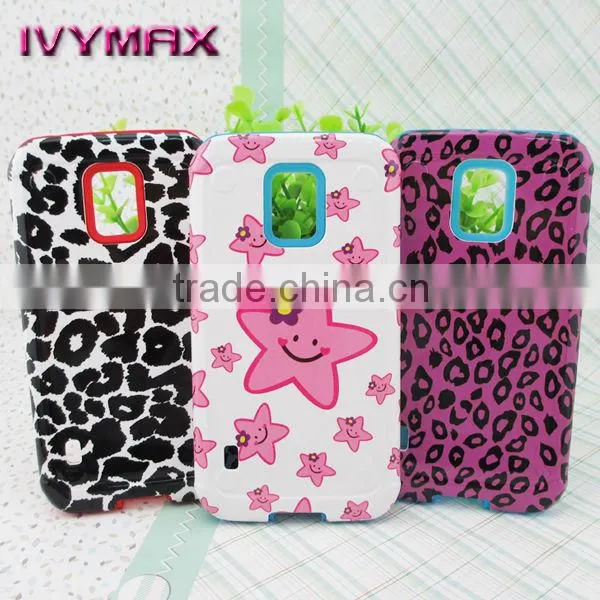 UV oil printing design combo case for samsung s5 active