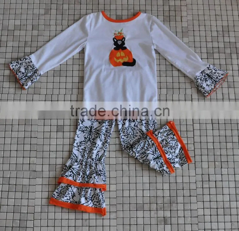 trendy western baby turkey thanksgiivng boutique with polka dots