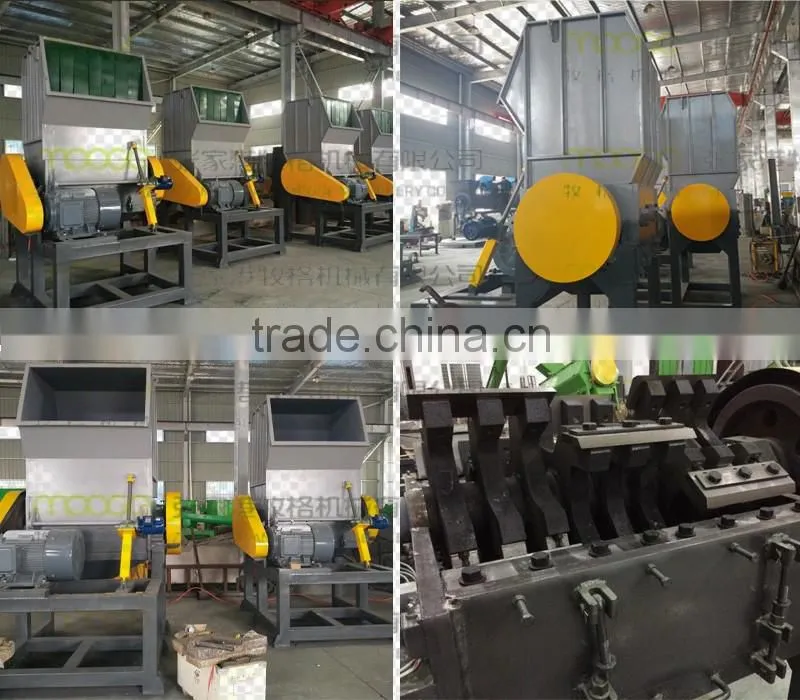 Powerful plastic crusher machine