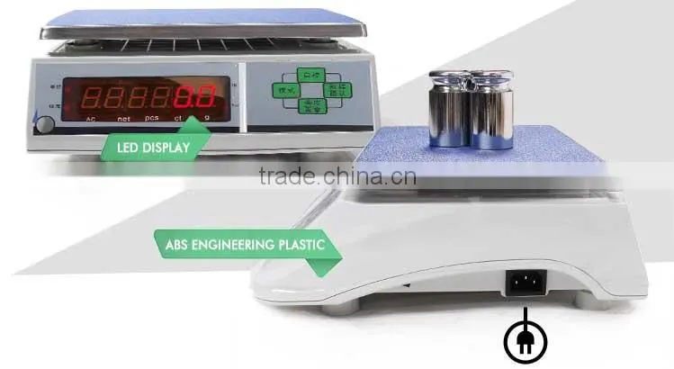 Digital High Precision Stainless Steel Electronic Table Scales UW-T002