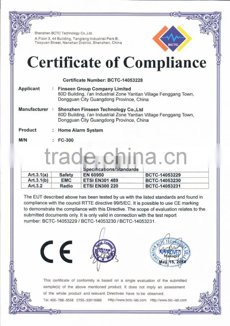 Residential Security System Cloud Based IP Alarm for ANdroid & IOS mobile APP on smart phone