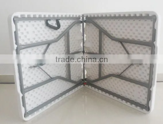 new plastic folding in half table