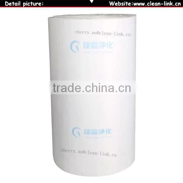 spray booth ceiling filter and air filter media and synthetic filter media