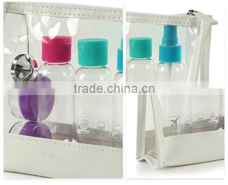 Fashion Clear PVC Beach Cosmetic Toiletry Storage Bag