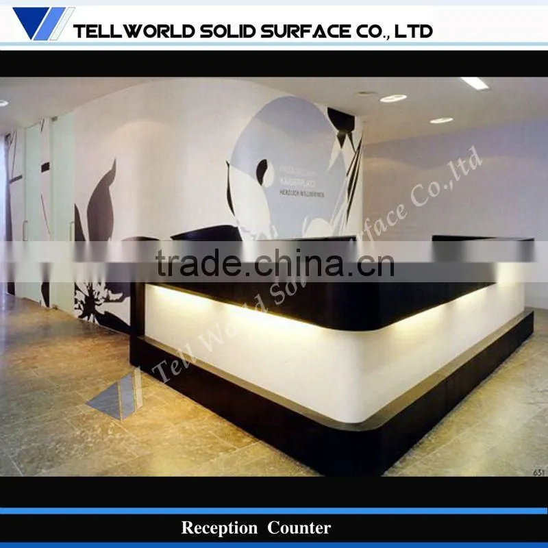 Modern Design Solid Surface Reception Table MART-114