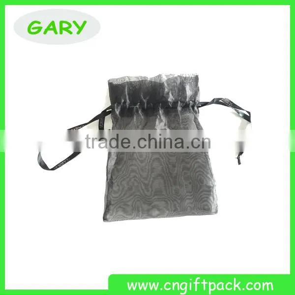 China New Products Black Organza Bag For Gift
