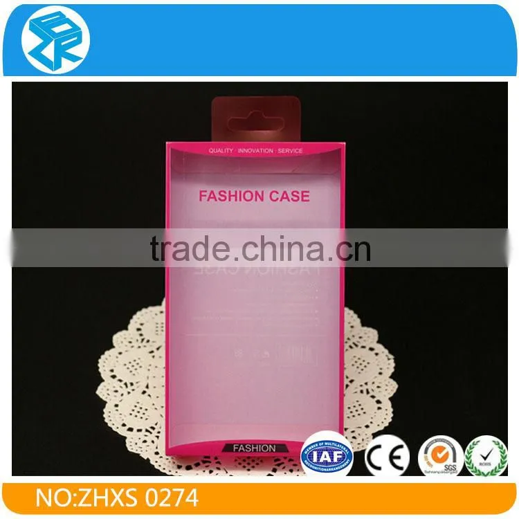 Top Quality clear pvc acetate packaging boxes for power bank