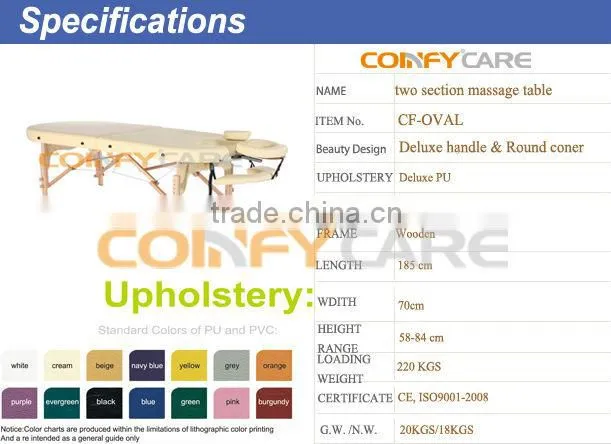 Coinfy CF-OVAL Chinese Massage Table