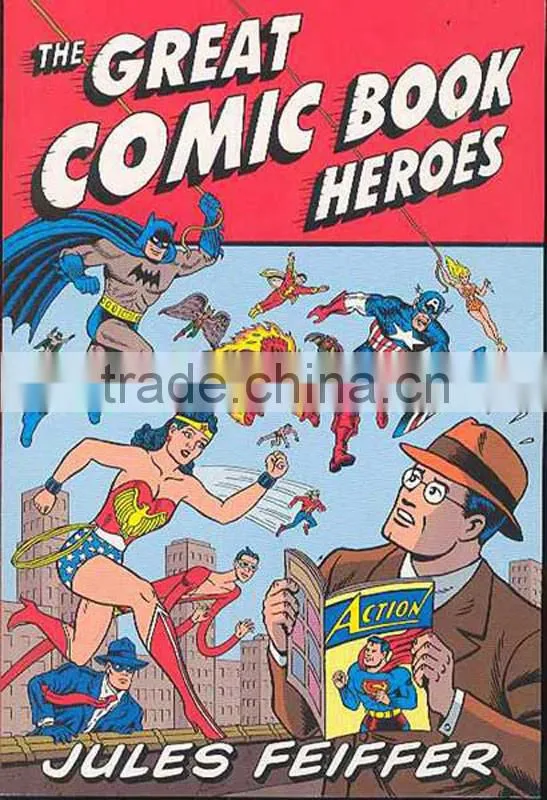 Cheap comic book printing high quality cartoon book printing