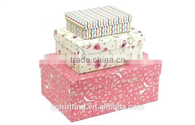 Fancy cardboard box, paper gift box printing