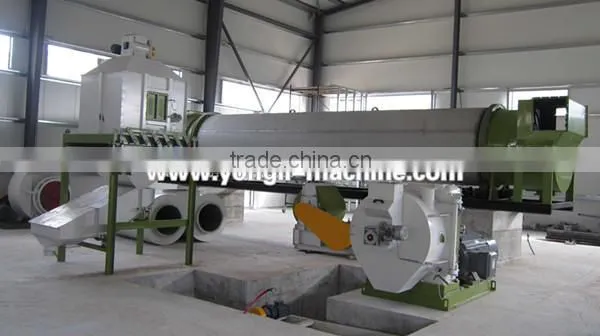New design triple pass rotory drum dryer for sale