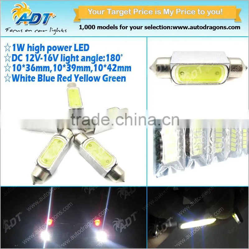 39MM SUPER HIGH POWER 1W LED NUMBER PLATE bulbs