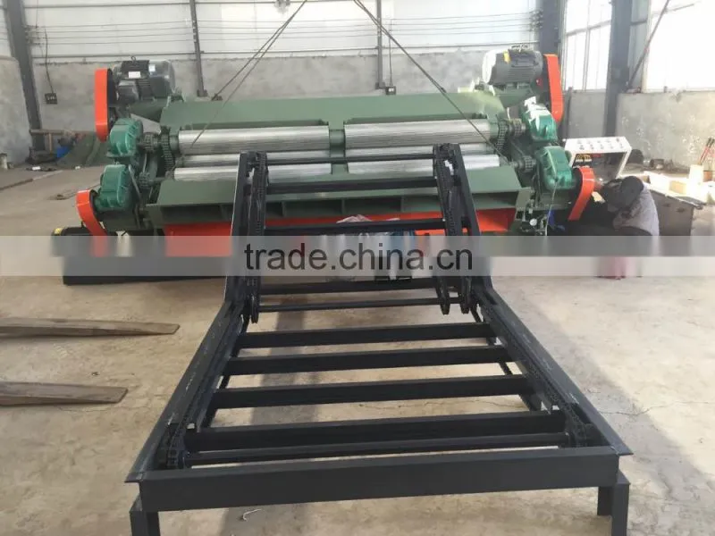 Veneer Peeling Machine/ wood veneer cutting machine