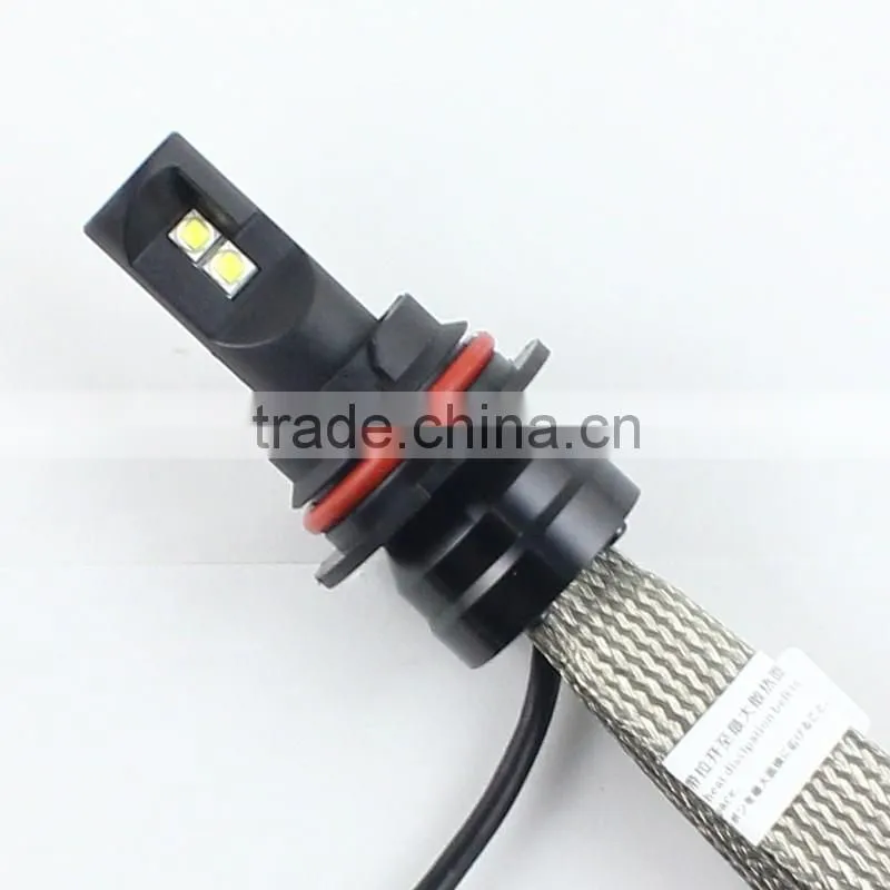 Ultra Bright 9004 LED Headlight Conversion Kit 40W High Lumen 3000LM Chip Hi/Lo Beam White Autocar LED Headlamp