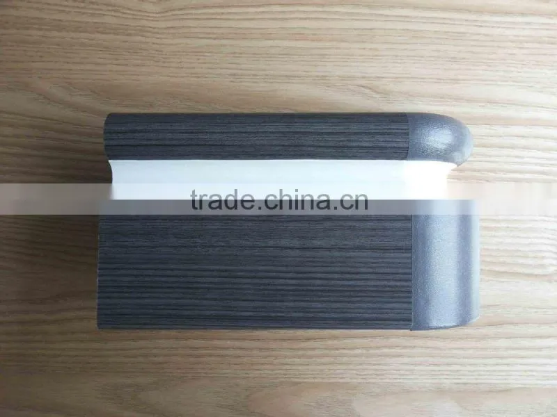 Wall protection system handrails