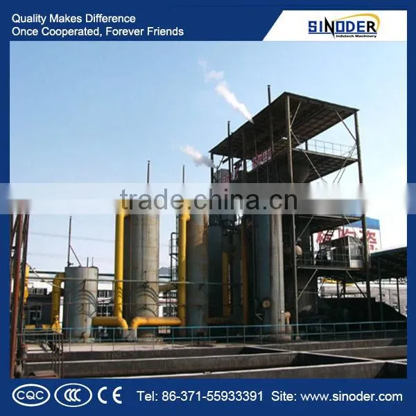Biomass Gasification Stove uses air and vapor as the gasifying agents to produce mixed gas.