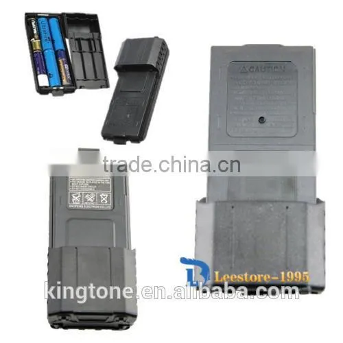 high quality 3800mAh battery case 6x AA battery box battery case BaoFeng two way radio battery case UV-5R/TYT F8 battery case