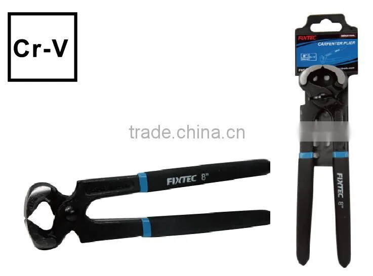 Fixtec 8'' 100mm Manufacure Carpenter Plier